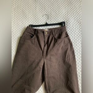 Brown Talbots Jeans size 6